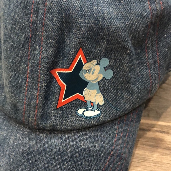 Denim Disney Mickey Mouse baseball hat - Picture 2 of 5